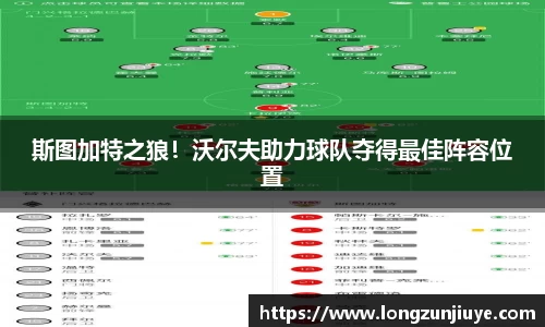 斯图加特之狼！沃尔夫助力球队夺得最佳阵容位置